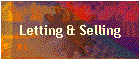 Letting & Selling